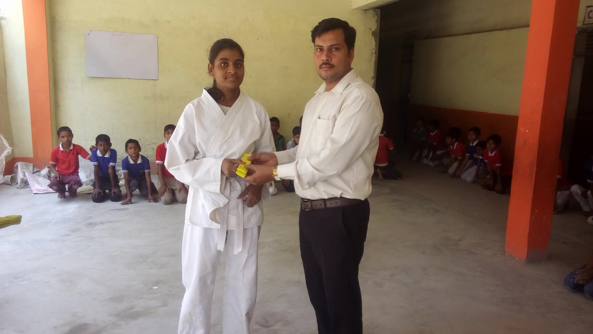 Karate Belt Ceremony